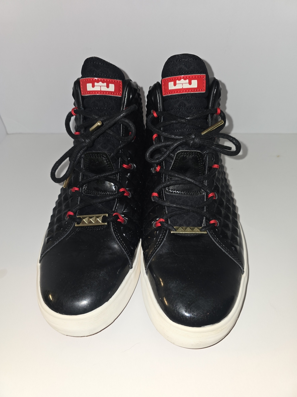 Nike LeBron 12 NSW Lifestyle QS Black Challenge Red Men’s 9.